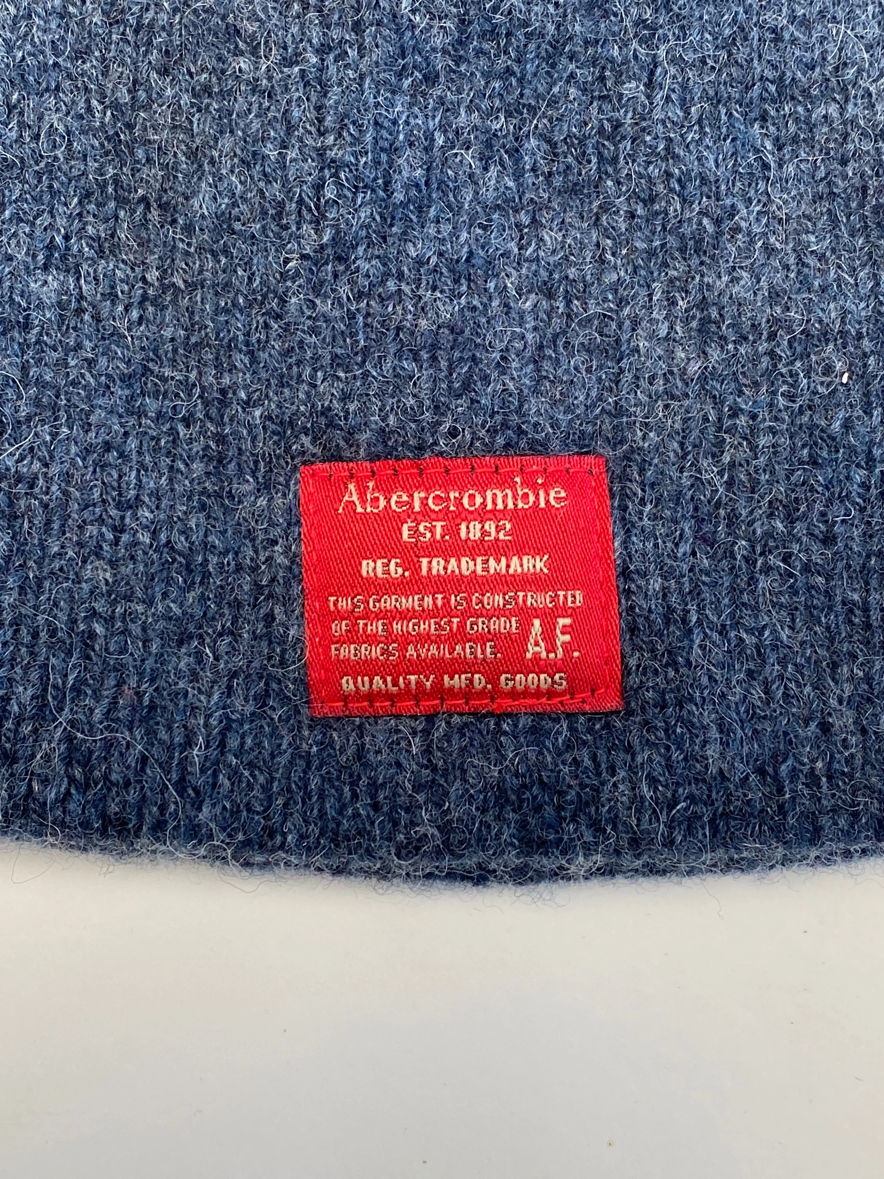 Vintage Abercrombie and Fitch Wool Beanie Winter Hat