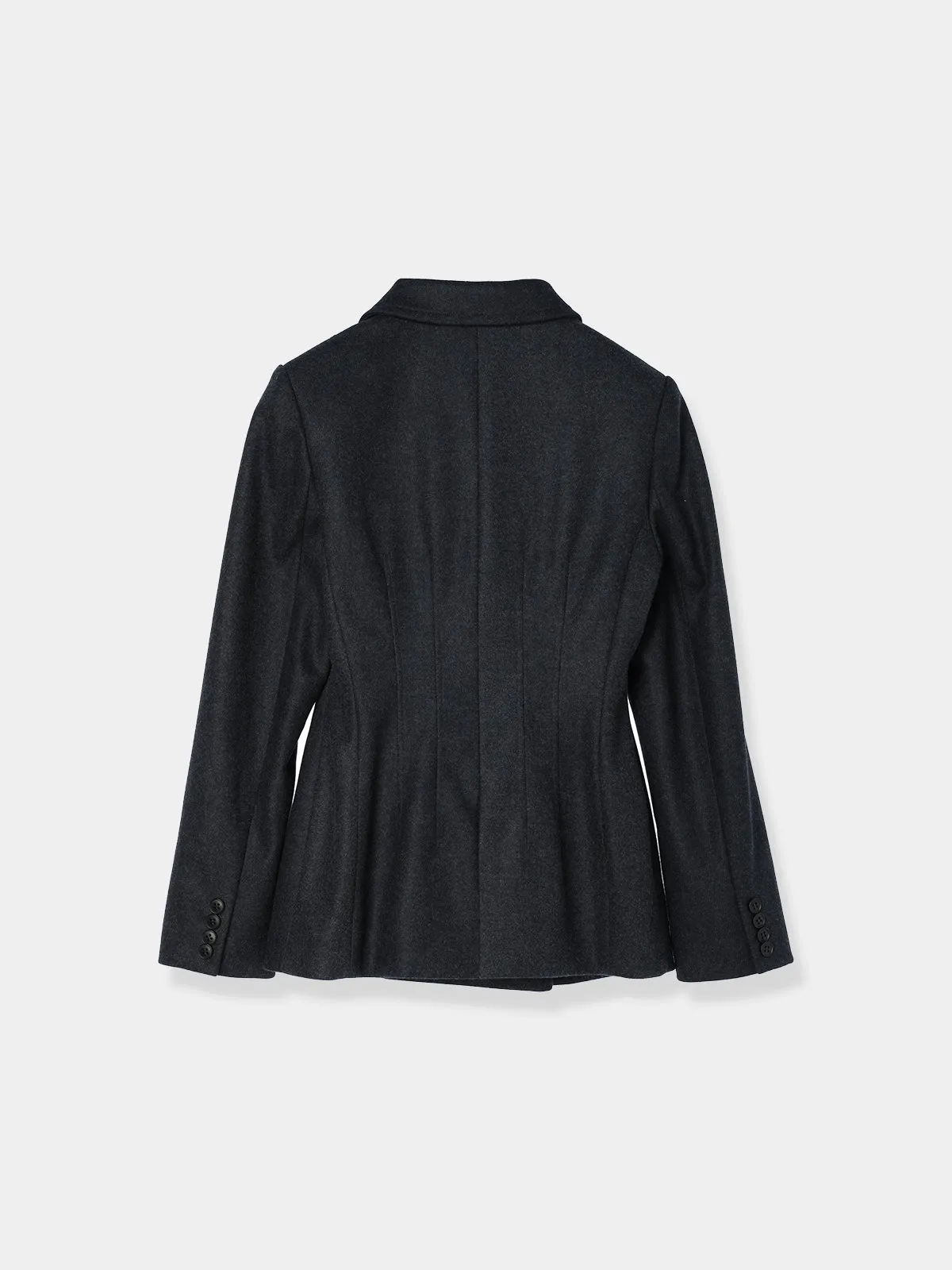 Waist shape Double breasted jacket