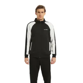 Whitlock Men's Trainer Jacket - Black & White combo