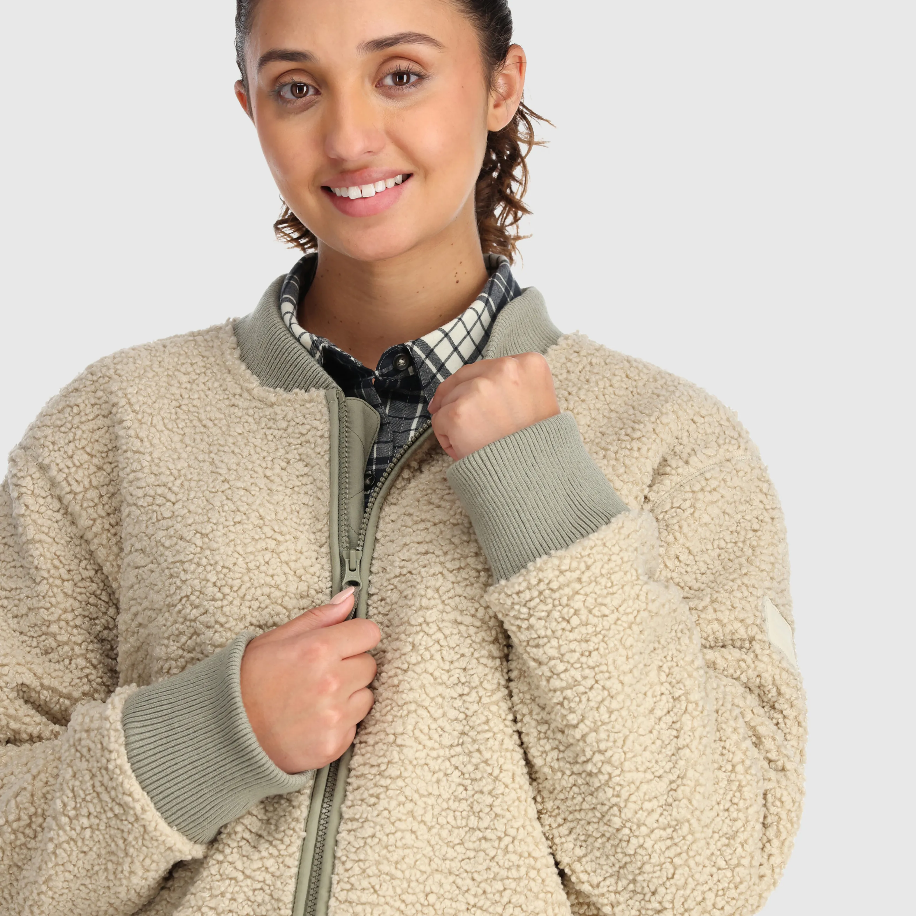 Women's Juneau Sherpa Fleece Coat - Final Sale