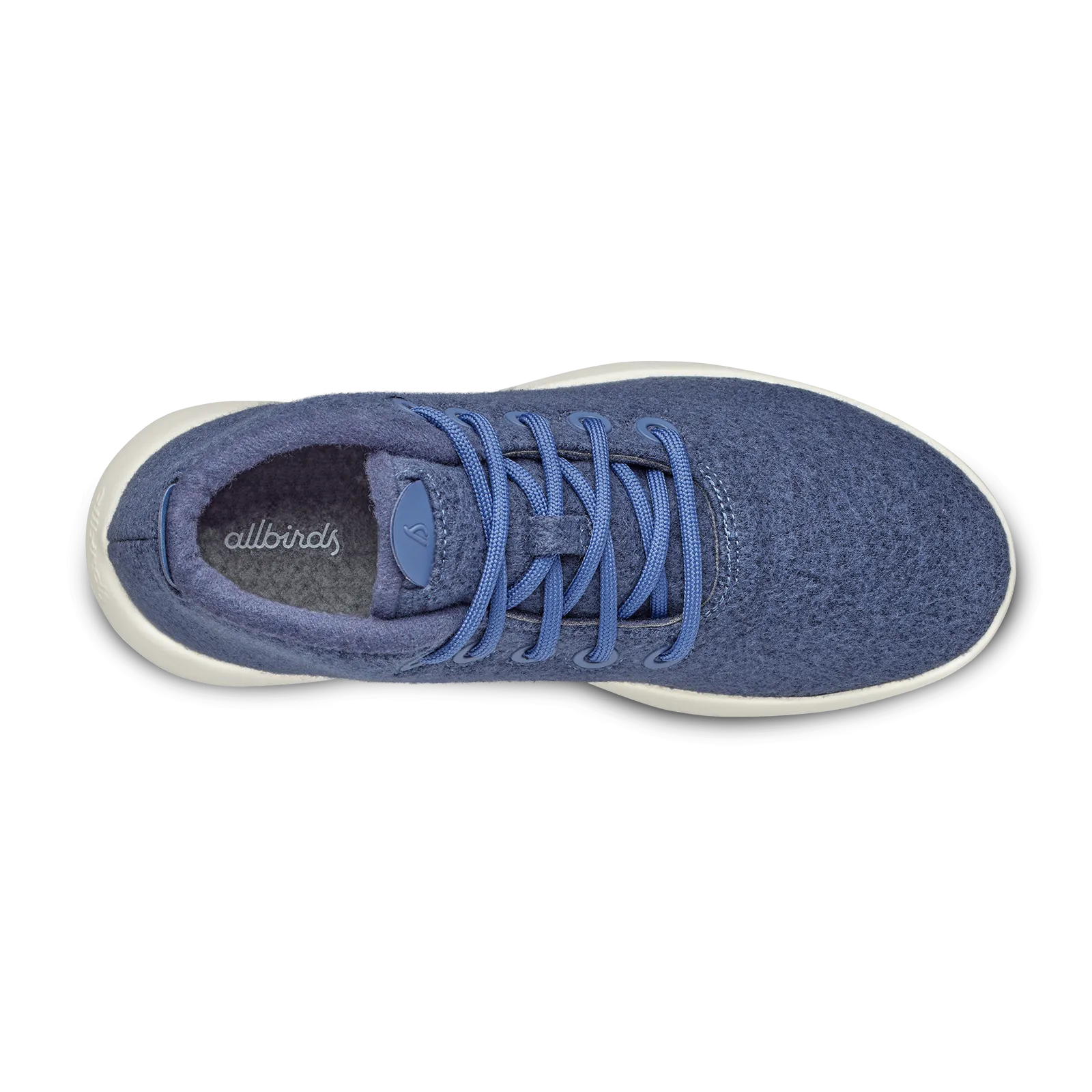 Women's Wool Runner-up Mizzles - Hazy Indigo (Natural White Sole)