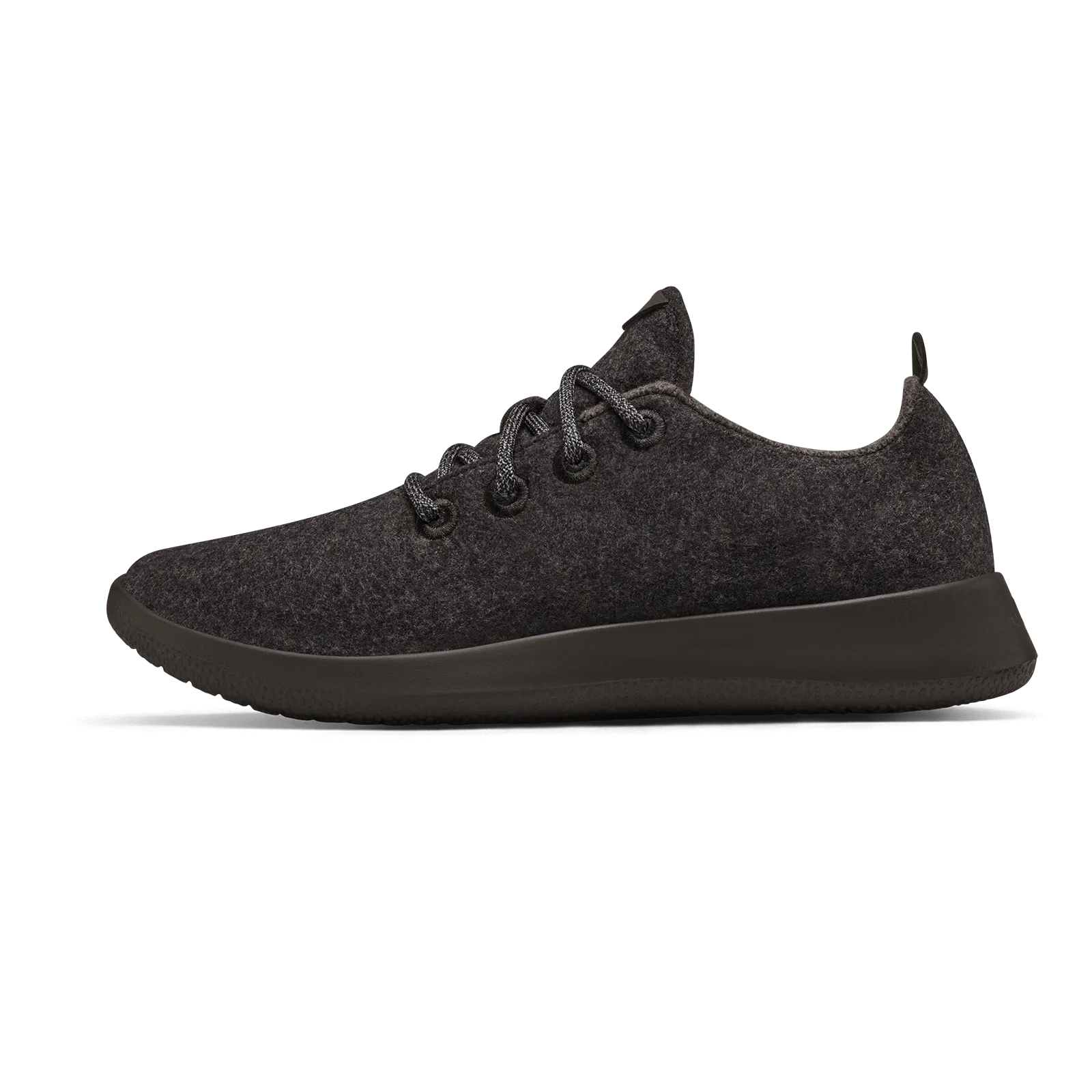 Women's Wool Runners - Natural Black (Black Sole)