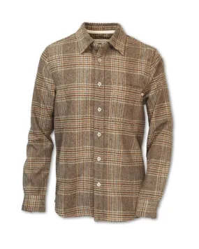 WOOL BLEND PLAID FLANNEL - SHIPS 8/1/25